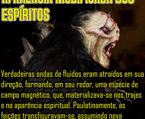 APARÊNCIA MODIFICADA DOS ESPÍRITOS