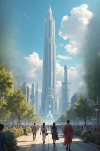 Alvorada Nova: Uma Cidade Espiritual Sobre São Paulo - Predio Central